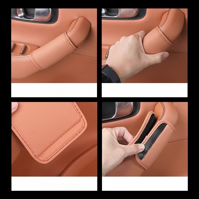 Car Door Handle Protector - Кожаный защитный чехол для внутренней ручки