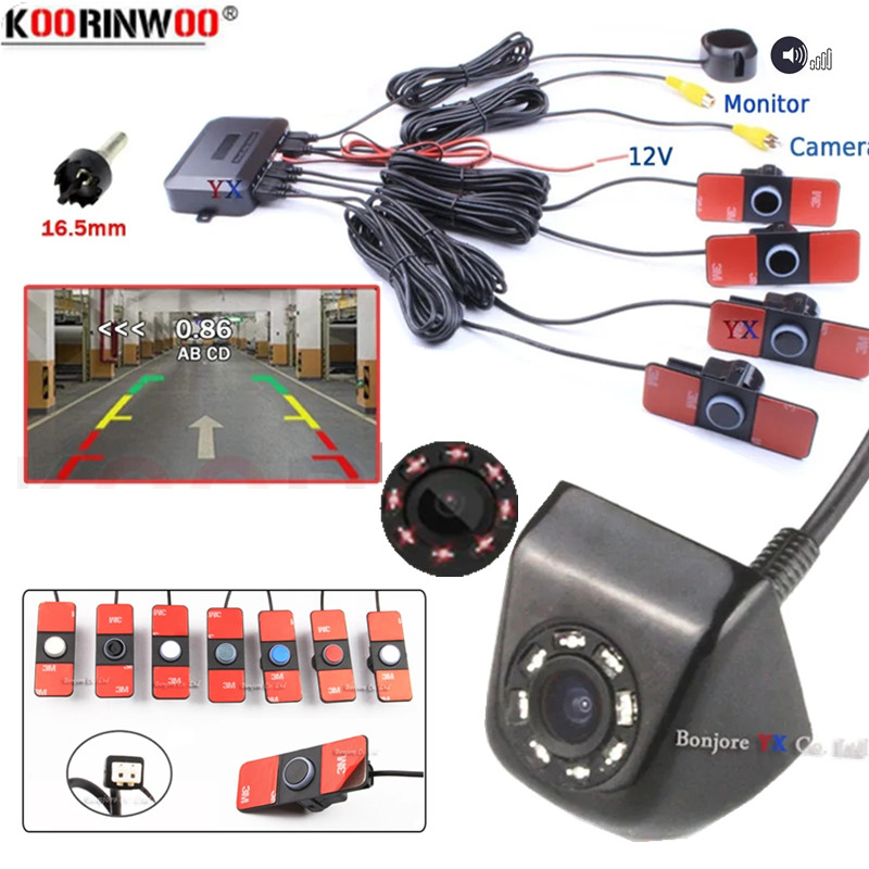 Car Accessories Near Me - Автомобильный парктроник 4, устройство обнаружения заднего