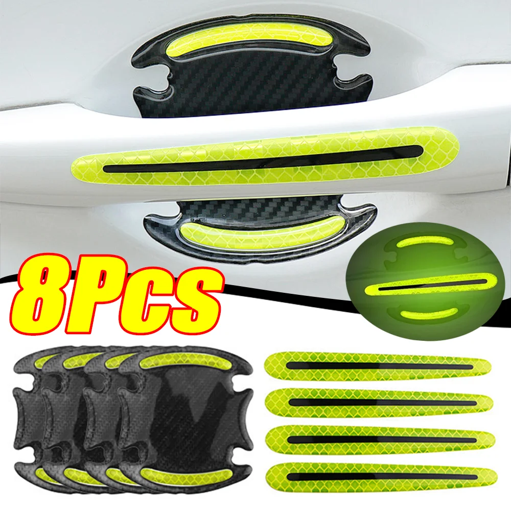 Car Door Handle Protector - Наклейки-отражатели на двери автомобиля (4/8 шт.),