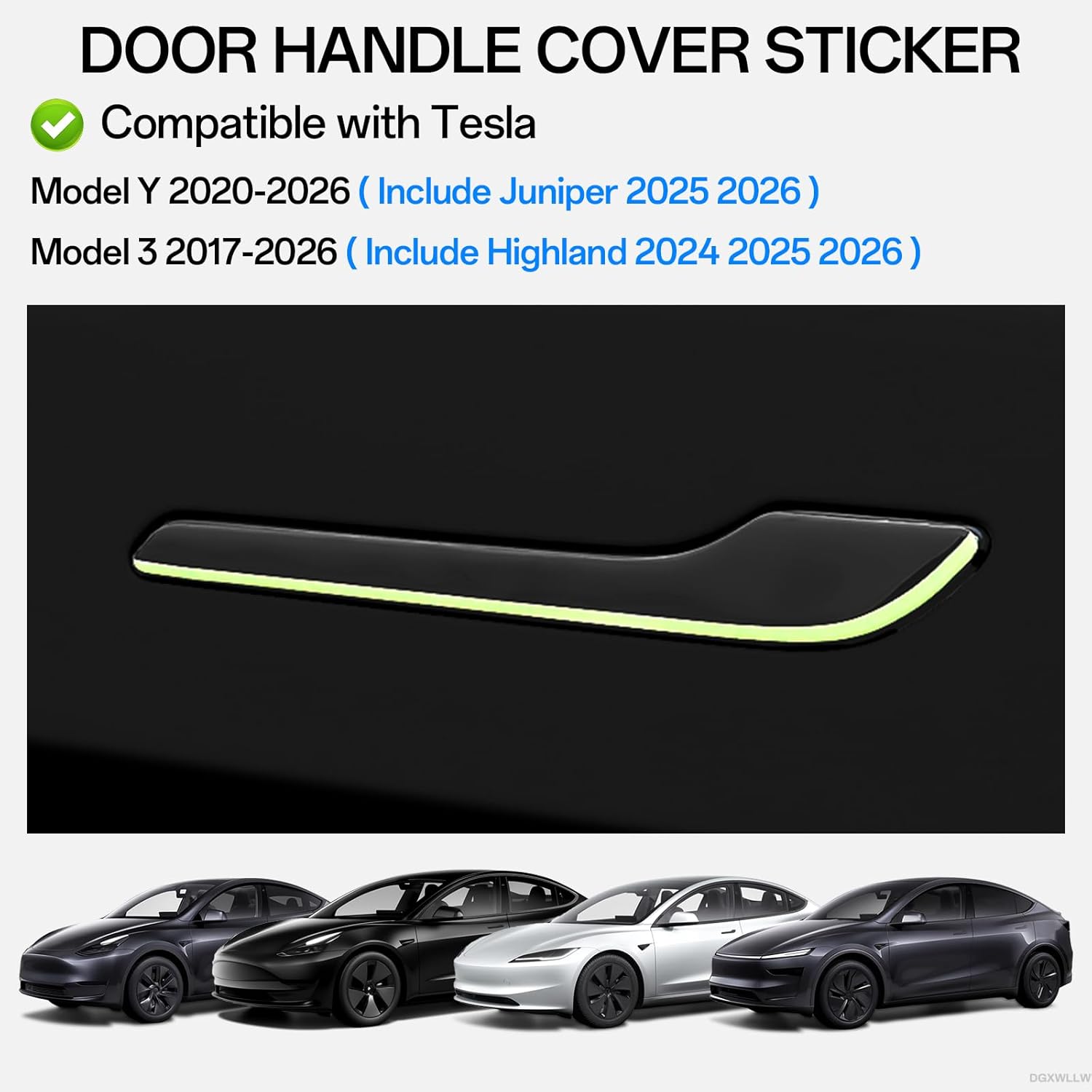 Наклейки на дверные ручки для  – обзор и цена Car Door Handle Protector