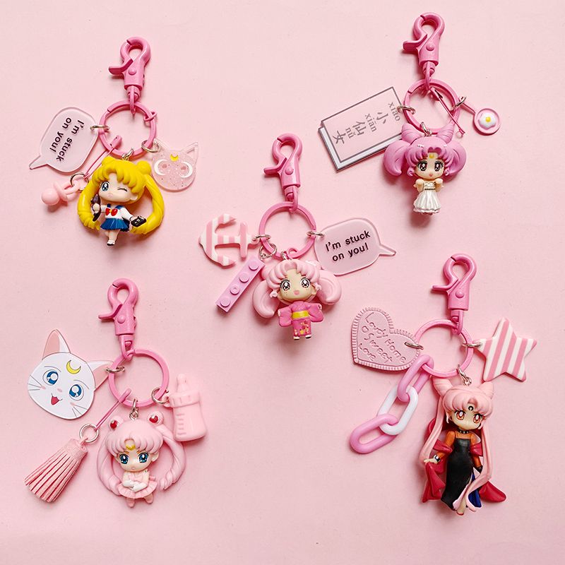 Брелок «Сейлор Мун» в стиле ан – обзор и цена Car Accessories Girly