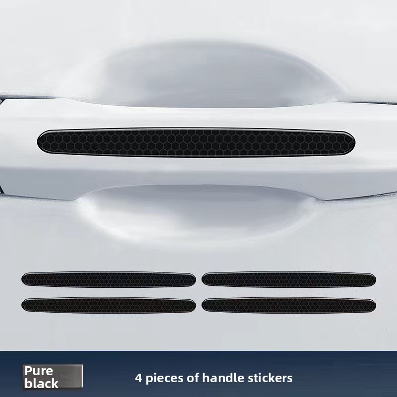4/8 шт. Защитные наклейки на д – обзор и цена Car Door Handle Protector