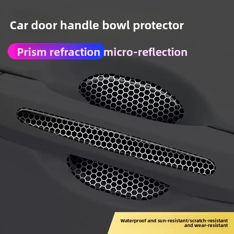 4/8 шт. Защитные наклейки на д – обзор и цена Car Door Handle Protector