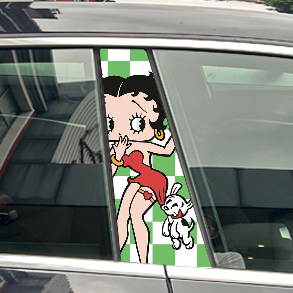 2 шт., милые наклейки в стиле  – обзор и цена Car Accessories Girly