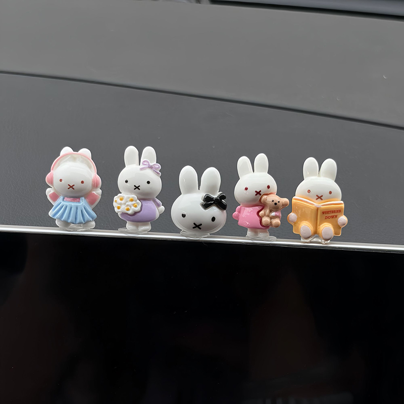 Милая мини-фигурка Миффи, укра – обзор и цена Car Accessories Girly