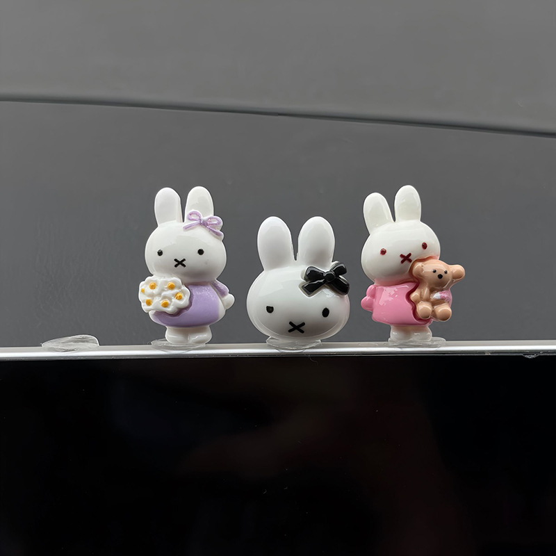 Милая мини-фигурка Миффи, укра – обзор и цена Car Accessories Girly