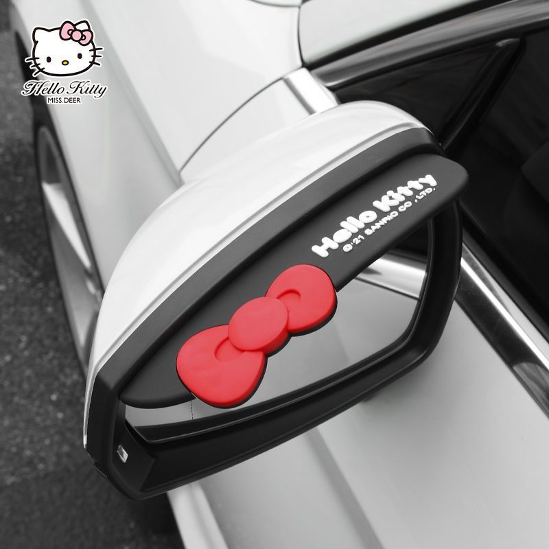 Милый дефлектор-козырек Sanrio – обзор и цена Car Accessories Girly